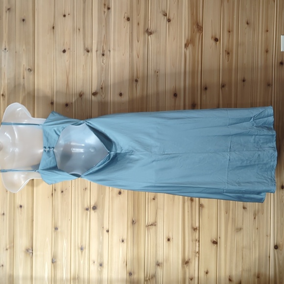 Petal & Pup Dress Womens Medium Blue Poppy Cutout Midi - Picture 3 of 10